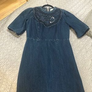 Denim dress